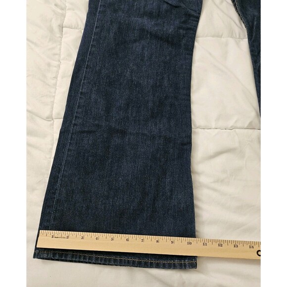 True Religion Billy Jeans Mens 42 Blue Relaxed Bootcut Cotton Y2K Made In USA - Picture 11 of 11